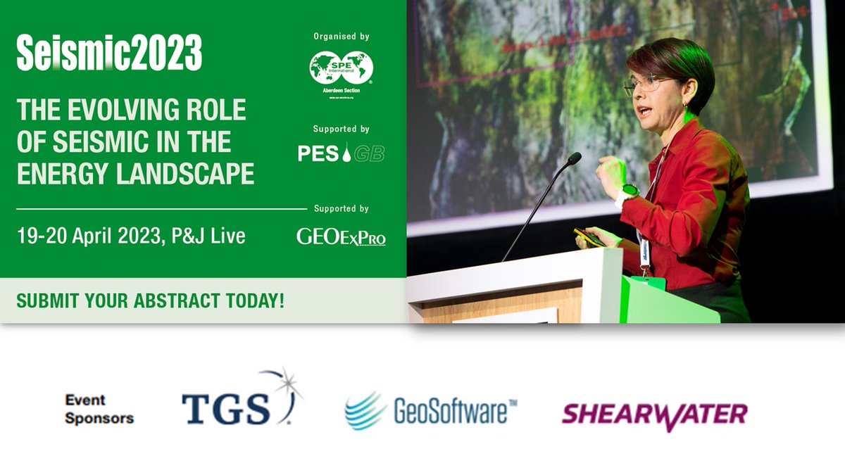 Submit your abstract for Seismic 2023!
The call for abstracts is still open with a deadline of 16th December.  Full details on the themes that our committee are looking for can be found at tinyurl.com/577jdext

#SPEAberdeen #Seismic #geophysics