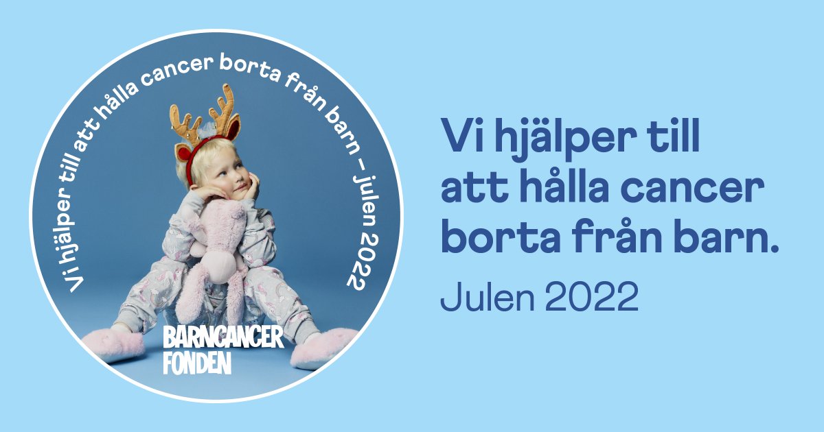 Sherpasgroupab's tweet photo. We wish our customers, partners and followers a really MERRY CHRISTMAS in this way. 

Our dream is for all children to survive childhood cancer, which is why we support the Swedish Childhood Cancer Fund.

Read more: 
@barncancerfond https://t.co/DVmqIybzpW