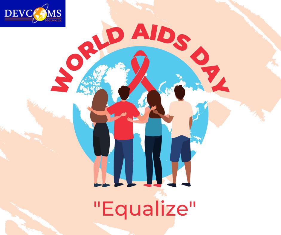 Devcoms's tweet photo. 1 December is #WorldAIDSDay . 

Join us in fighting the inequalities that stop people from getting the life-saving health care and support they need. 

It's time to #Equalize! https://t.co/tPuNkHuQMC

Cc @UNAIDS https://t.co/7hDSc3RGbo