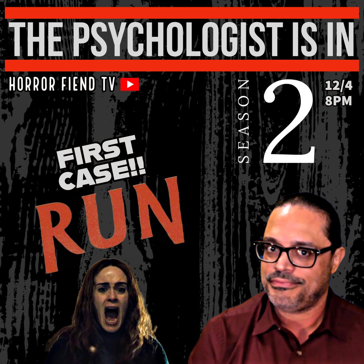 juanjosefretz's tweet photo. On Sunday Season 2 of The Psychologist Is In kicks off the first case will the Hulu Original Run.
Link In Bio
#runonhulu #hulu #thepsychologistisin #TPII #horrorthriller #horrorsuspense #horrorfiendtv #horrormovie #horrorfans #horrorfilms #horror #gayhorrorfan #gayhorrorfans https://t.co/PVd6LfVdHt