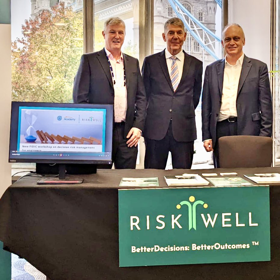 A wonderful experience at this week's <a href="/FIDIC/">FIDIC</a> Contract Users' Conference in London. We have demos of our industry leading risk management software platform lined up for companies from Poland to Peru.

#FIDIC #Riskwell #RiskwellProtect #RiskManagement #FIDICCUC #Conference