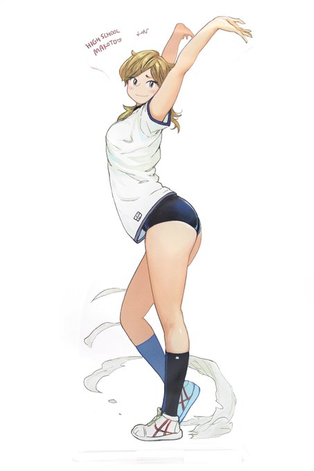 完売状態の真琴ちゃんブルマー・アクスタですがスマホケースなどと一緒にリップルレーザーさんに再発注しておりますので再入荷までしばしお待ちくださいませ❤️ 