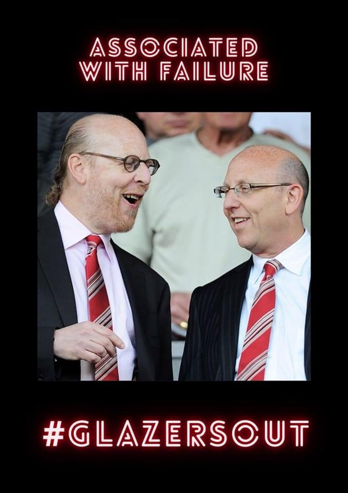 The Glazer family are Associated with Failure. 🖕🔰

#GlazersOut #LoveUnitedHateGlazers #saveourclub