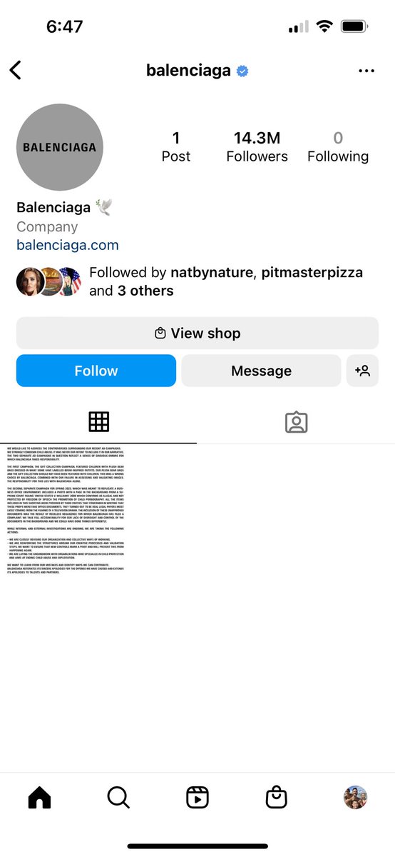 StatePatriot76's tweet photo. Everything wiped clean except for this BS apology?  How many news cycles before people move on?  Our kids are under attack. https://t.co/TCkOgP7AW2