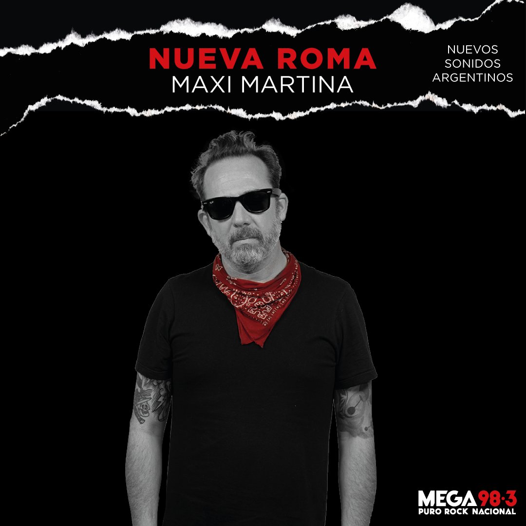 Mega983's tweet photo. 🔴 En una hora se abren las puertas de #NuevaRoma
Durante media hora, @maximartinaok te presenta los nuevos sonidos del rock nacional.
⚡️Hoy te invitamos a conocer a:
#Ambassador
#LasEx
@mujercebra
@a_i_n_d_a
#StayaStaya
@doblevalentina
@pardocalavera https://t.co/KAF9m9DpOM