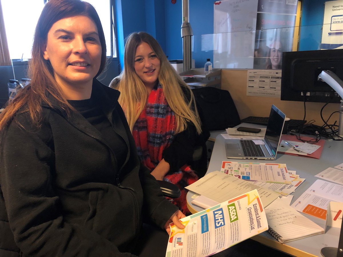 JCPinGloucester's tweet photo. Nerys and Sarah have plenty of jobs and support today at our #BigHealthEvent in #Cheltenham
If you could not make it along today do not worry click the links below for a catchup
Careers Advice:https://t.co/h046yuimN0
Vacancies:https://t.co/ebRfPgVd6X
#GlosJobs #BristolJobs https://t.co/fI87pN6kFX