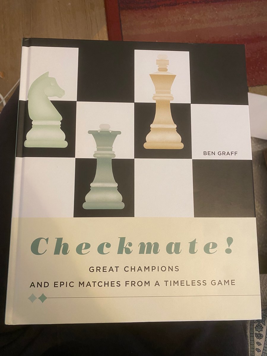 Chessentials_'s tweet photo. I just received the new book by Ben Graff a.k.a. @GreenBGambit and I have to say at first glance it looks like one of the most beautifully designed chess books I have ever seen - very much like an Encylopaedia.
Cant wait to dive into it! https://t.co/ZvRB52fMoP
