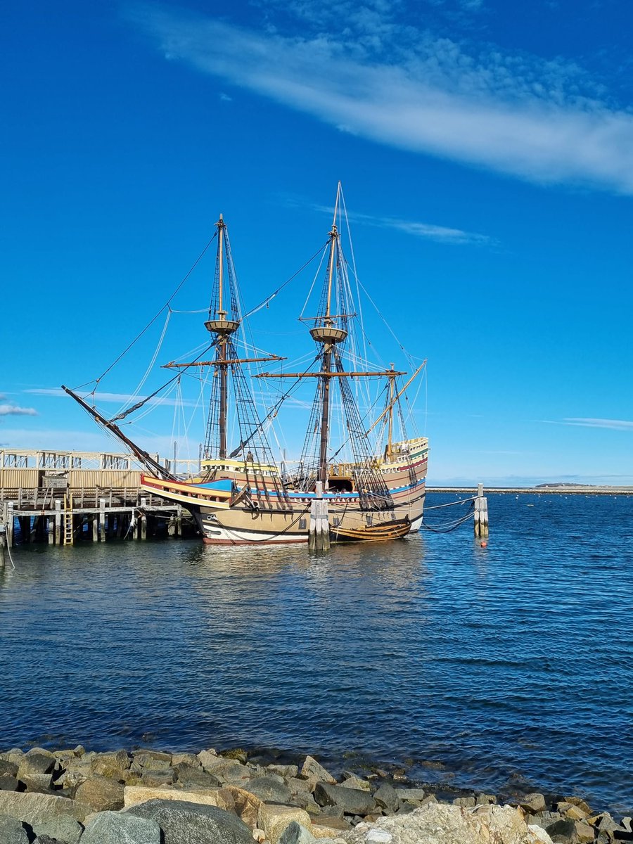 Michaël Roumen and Marlijn Kok (from Leiden400, the Pilgrim Year in 2020) were on a work visit in Boston and Plymouth USA, together with Jori Zijlmans (history curator at <a href="/DeLakenhal/">Museum De Lakenhal</a>) last week.

#mayflower400