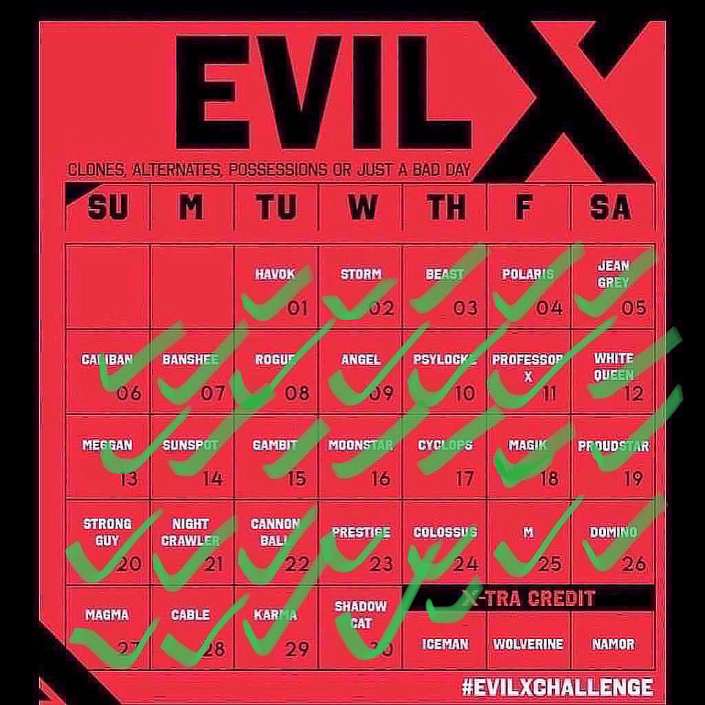 sergetowers's tweet photo. Time for some extra credit! Iceman !! #xmen #evilxchallenge #iceman #icemaster #goodguysgonebad https://t.co/UHOO6cXCa0
