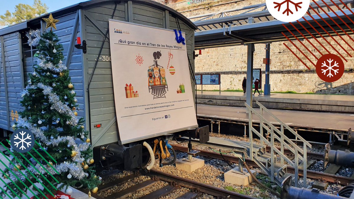 ¿Una Navidad con niños? 😋🌟

Como sabemos que los más pequeños de la casa son auténticos terremotos...¡Os traemos buenas noticias! 

Ven en diciembre al Tren de los Reyes Magos a pasar una mañana increíble en la que harán diversidad de actividades y disfrutarán de la Navidad. 🌲