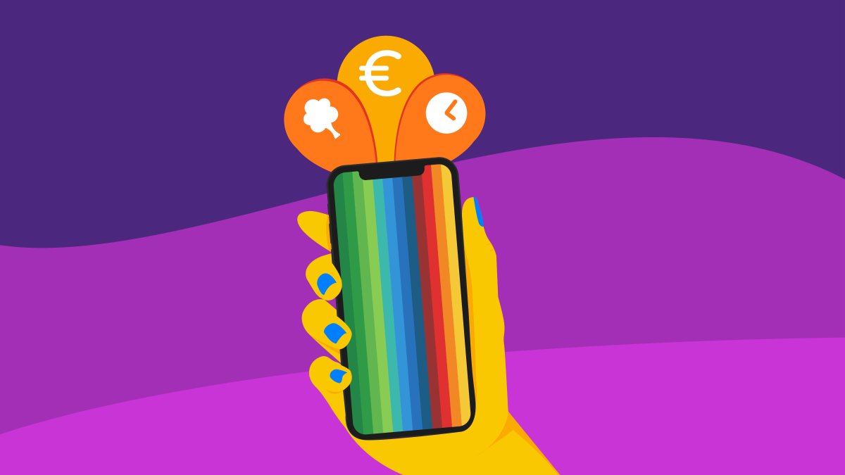 bunq's tweet photo. Only 5 minutes and you’re all set up: no more banking bureucracy to get a fully-fledged bank account that gives you up to 25 sub-accounts for budgeting and expense sharing with family and friends, tools to contribute to the environment, and multiple IBANs to bank like a local. https://t.co/UmwUr1NGv0