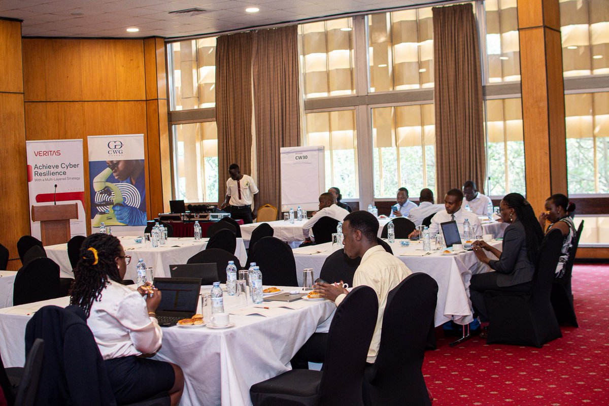 CWGAfrica's tweet photo. More images from the Data Protection Act 2019 forum organised by CWG Uganda in partnership with Veritas.

We had a variety of attendees from the leading banks in Uganda; UBA, DFCU, Stanbic, Finca, Exim, Post Bank, NIRA and MTN. https://t.co/e7bk5oWl8r