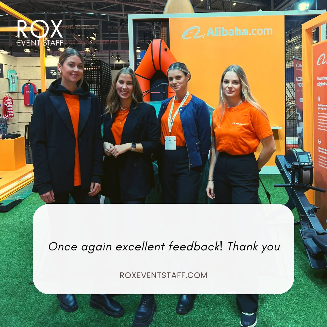 This week our @roxeventstafflimited team was present at ISPO Munich, at the International Congress Center München.

#ispo #ispomunich #hostess  #eventmanagement #roxeventstaff #munichstaff #munichexpo #messemünchen #messemuenchen
#messe #tradefair
roxeventstaff.com