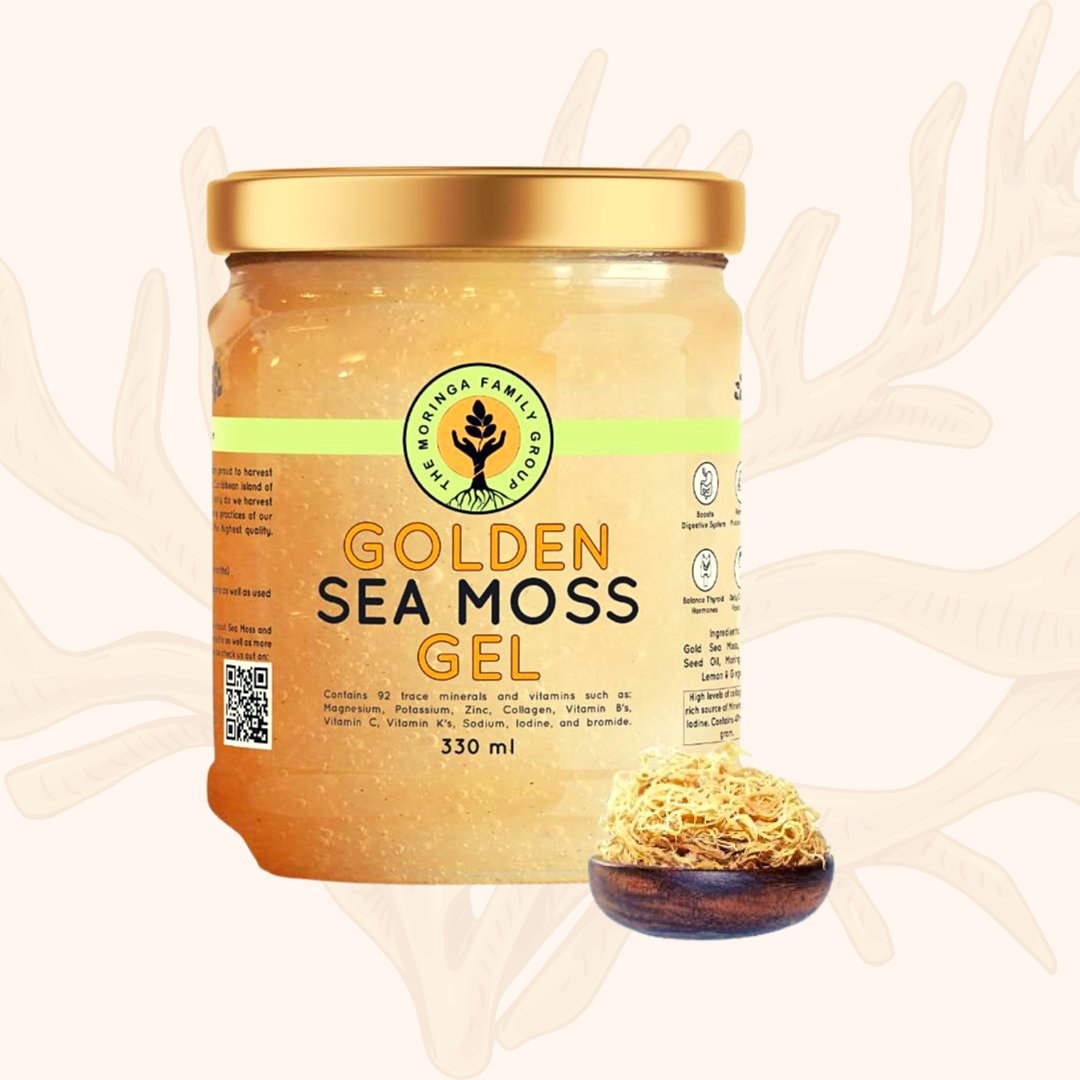 Our new Golden Sea Moss is a fresh and unique flavour that's sure to capture your taste buds. A deliciously different experience, try it today!

 #superfood #GoldenSeaMoss #Drsebi #Naturalfoods #Immunesystem