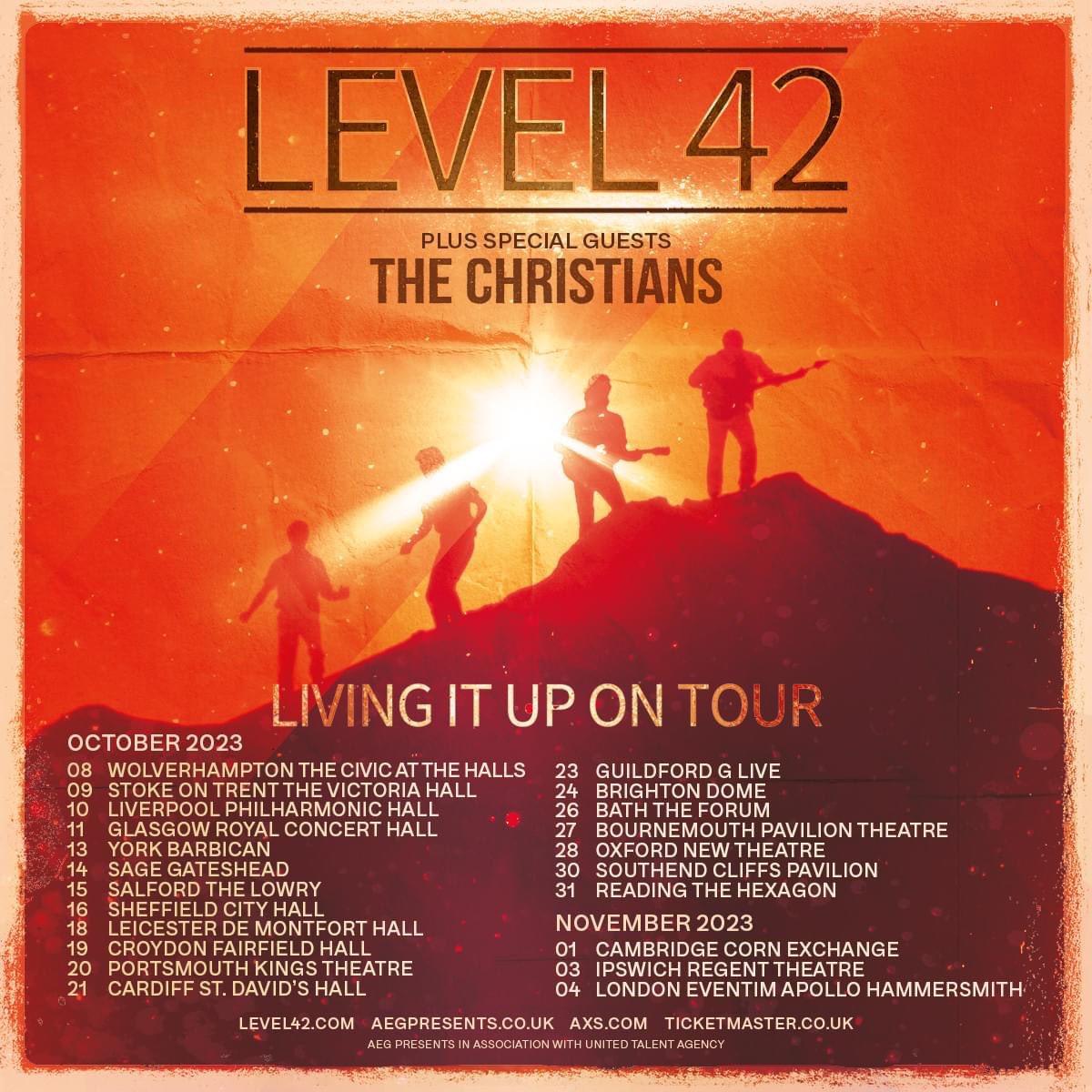 That’s me &amp; my boy booked for @Level42Dotcom at <a href="/EventimApollo/">Eventim Apollo</a> next year. Great to see the stalls are going to be a standing area for it!