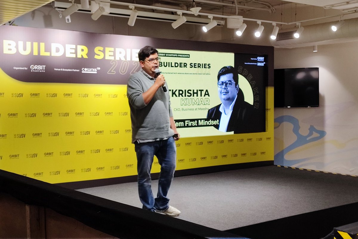 <a href="/youkaey/">UK (Utkrishta Kumar)</a> has taken the stage at #BuilderSeries2022