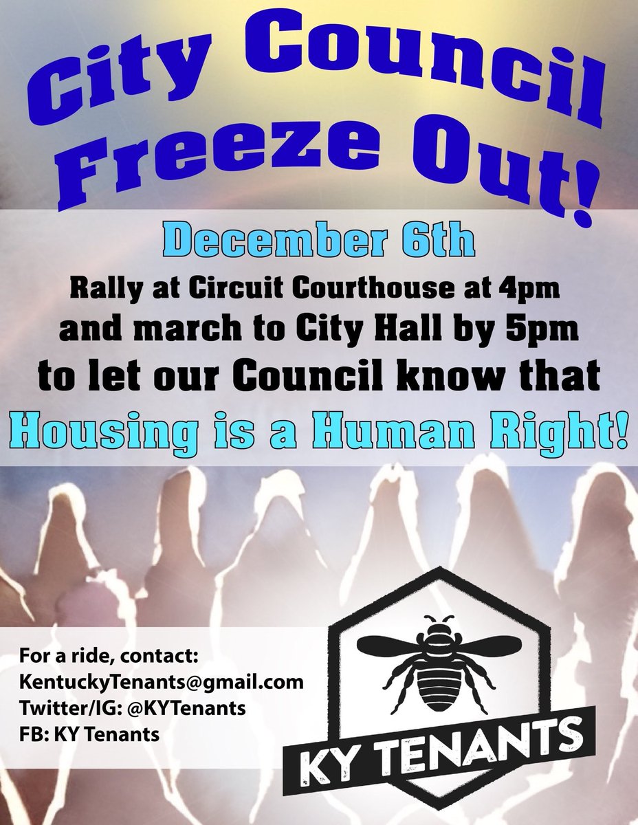 We need YOU to public comment on December 6th at 5pm. Council has failed to pass a Tenants' Bill of Rights, and they need to leave for recess with your story on their mind! Prep session Dec 3rd at the Central Library 2-4. Dm with questions! Sign up: forms.gle/qqUGCSX73WCoYn…