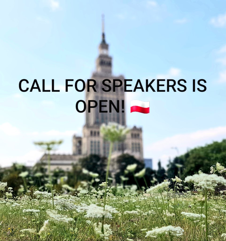We know you've been waiting for this day! 🥳📢 THE CALL FOR SPAKERS IS OPEN! Submit your session today:  collabdays.org/2023-poland/ #CollabDaysPL May 13 2023 Warsaw, Poland 🇵🇱 @CollabDays