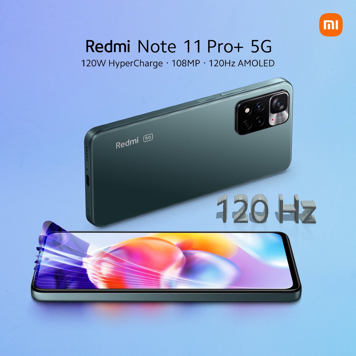 Xiaomi_Kenya's tweet image. Equipped with a 120Hz FHD+ AMOLED DotDisplay, #RedmiNote11ProPlus5G&apos;s smooth screen that allows fast and accurate touch response, providing the best gaming and entertainment experience.