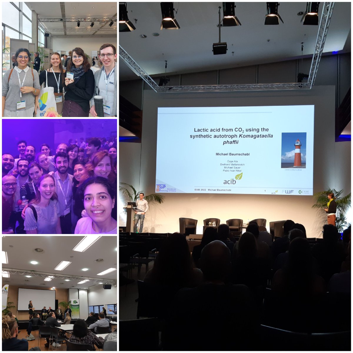 Throwback to the roaring success of #esib2022 and #Pichia2022 at #Graz where our @BOKU_IMMB community contributed to the excellent scientific sessions🤓... and even took the time to network 🥳 @acibGmbH @BOKUvienna