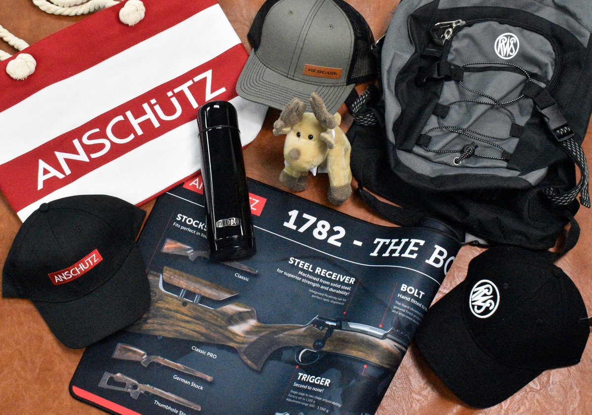 Christmas Giveaway!

Giveaway includes:
- Anschutz Sports Cap
- Bergara Kodiak Cap
- RWS Cap
- Anschutz 1782 Mouse Mat
- 2x Anschutz Canvas Tote Bag
- Meopta Reindeer
- RWS Backpack

To enter:
- Like
- Comment 
- Follow
- Share

Giveaway will run until Monday 19th 12pm, UK only!