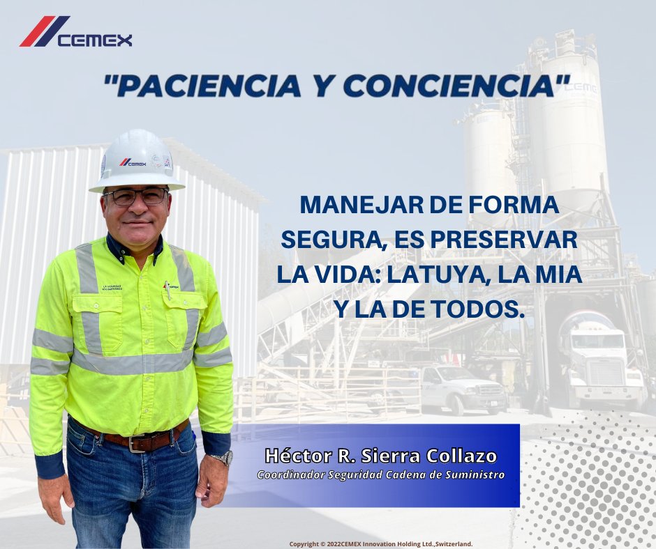 CEMEXPuertoRico's tweet photo. En esta temporada navideña, el incremento de riesgos en las vías de rodaje aumenta. PACIENCIA y CONCIENCIA, eres parte de la solución junto a nosotros.
#GenteCEMEX #seguridadvial #cemexpr #CarreterasSeguras https://t.co/0vVpFE3BsR