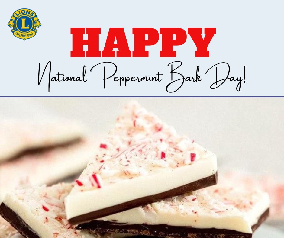 On #PeppermintBarkDay, we celebrate the seasonal treat we cannot wait to get our hands on every Christmas! The unbeatable combination of mint and chocolate 🍫 is the perfect sweet indulgence. Do you have a favorite place to buy local or a recipe to share? #ShopLocal