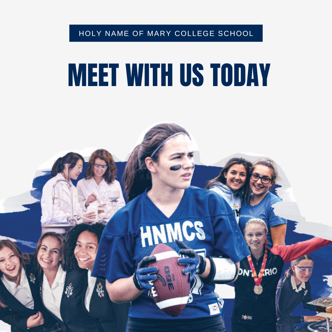 At Holy Name of Mary College School, we believe in the limitless potential of girls. We provide a high-achieving, university preparatory programme designed to prepare them for a breadth of outcomes. Book a meeting today to find out more! Visit Link: calendly.com/hnmcs-admissio…