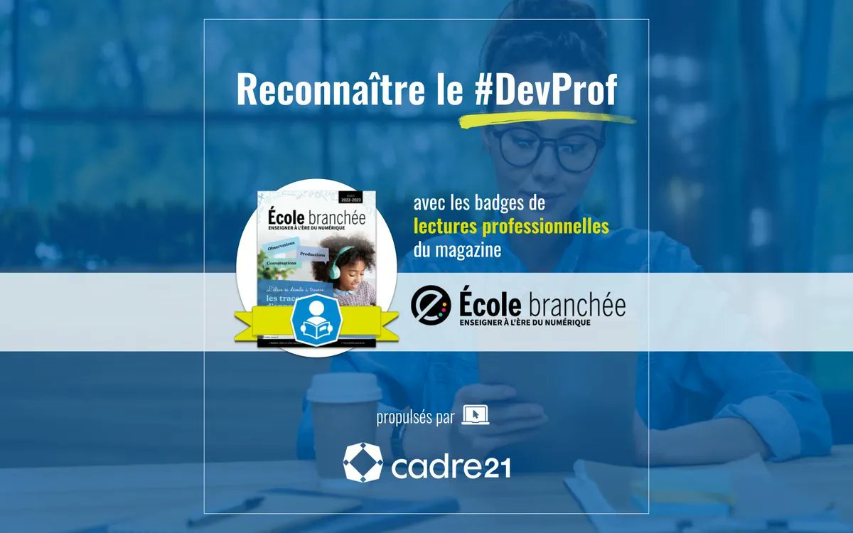 Le numéro d'hiver 22-23 du magazine est disponible! Il est maintenant possible de demander un badge de lectures professionnelles suite à sa lecture et une réflexion en lien avec votre pratique! 
C'est par ici! buff.ly/3UpV6M8 
En collaboration avec <a href="/LeCADRE21/">CADRE21</a>