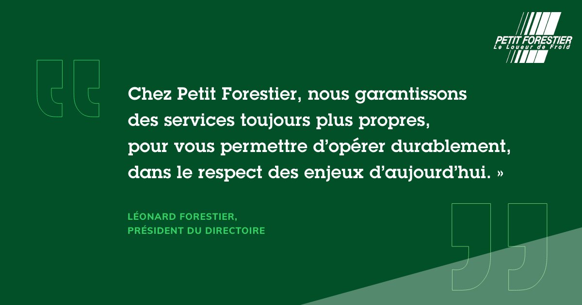 Petit Forestier développe une offre ➕verte, ➕propre et ➕durable pour vous permettre d'exercer vos activités de transport et de livraison en toute sérénité. 
En savoir plus sur nos #énergiesalternatives : bit.ly/3XHr9tE

#Electrique #GazNaturel #Biocarburant #Hydrogène