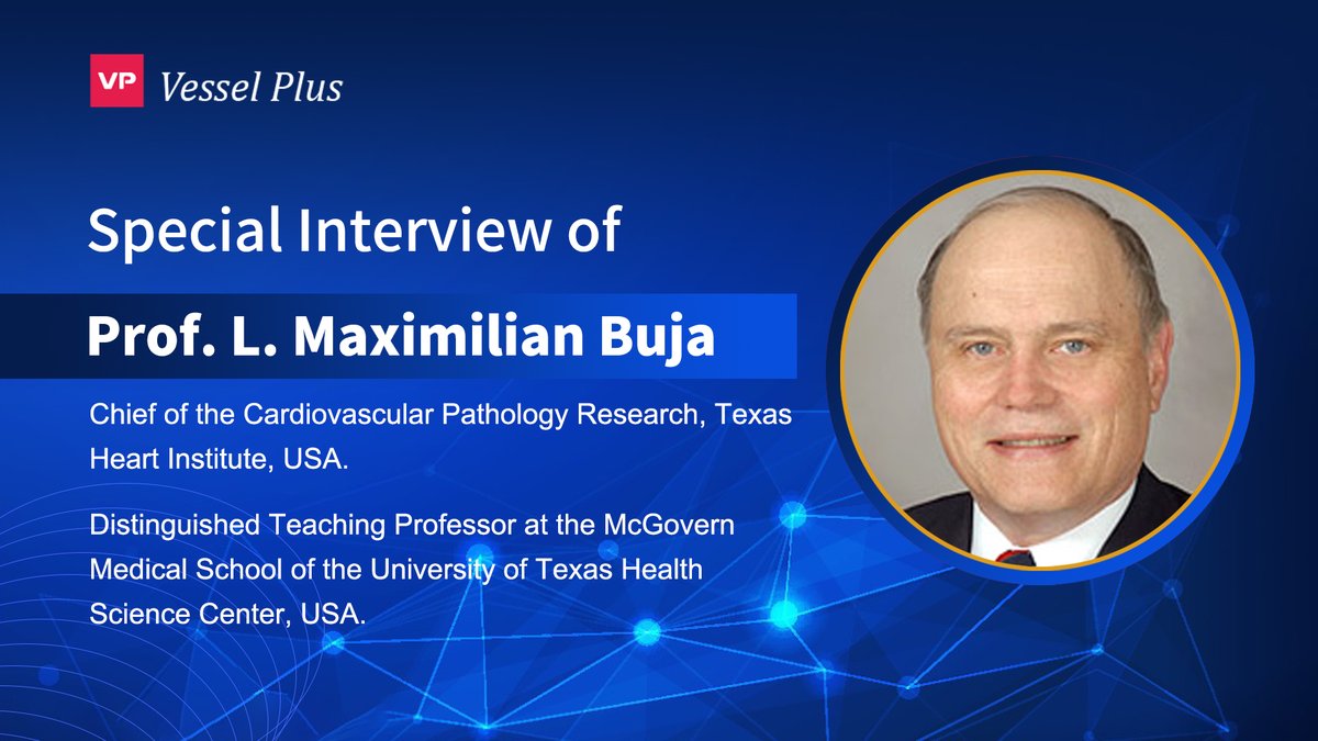 Alisa30674890's tweet photo. #CardiovascularPathology
🌈Happy to have the chance to interview Prof. L. Maximilian Buja, a physician-scientist and cardiovascular pathologist.
🎯You won't want to miss the wonderful video👇
📷https://t.co/NsTpENchnm https://t.co/UNrRjLee9Z