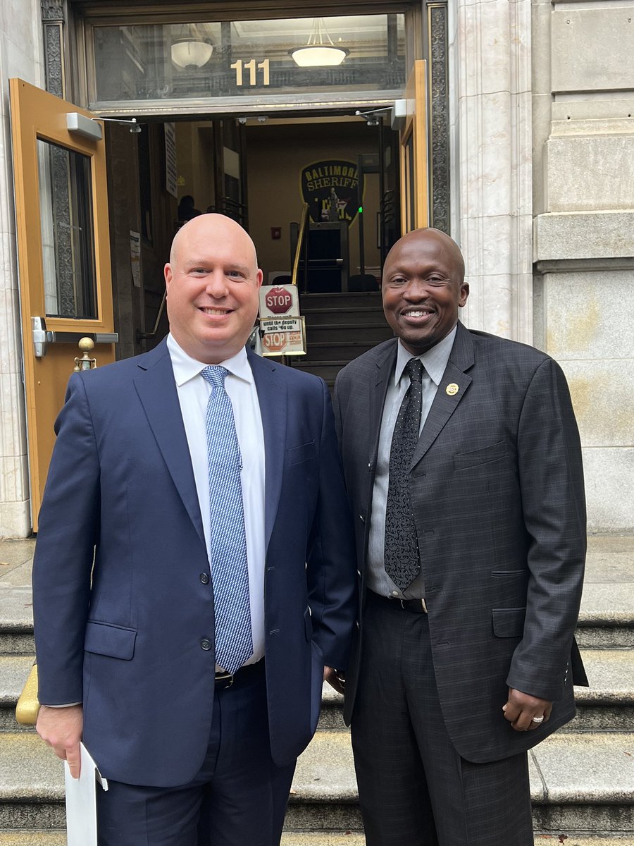 Baltimore City Sheriff Sam Cogen tweet media