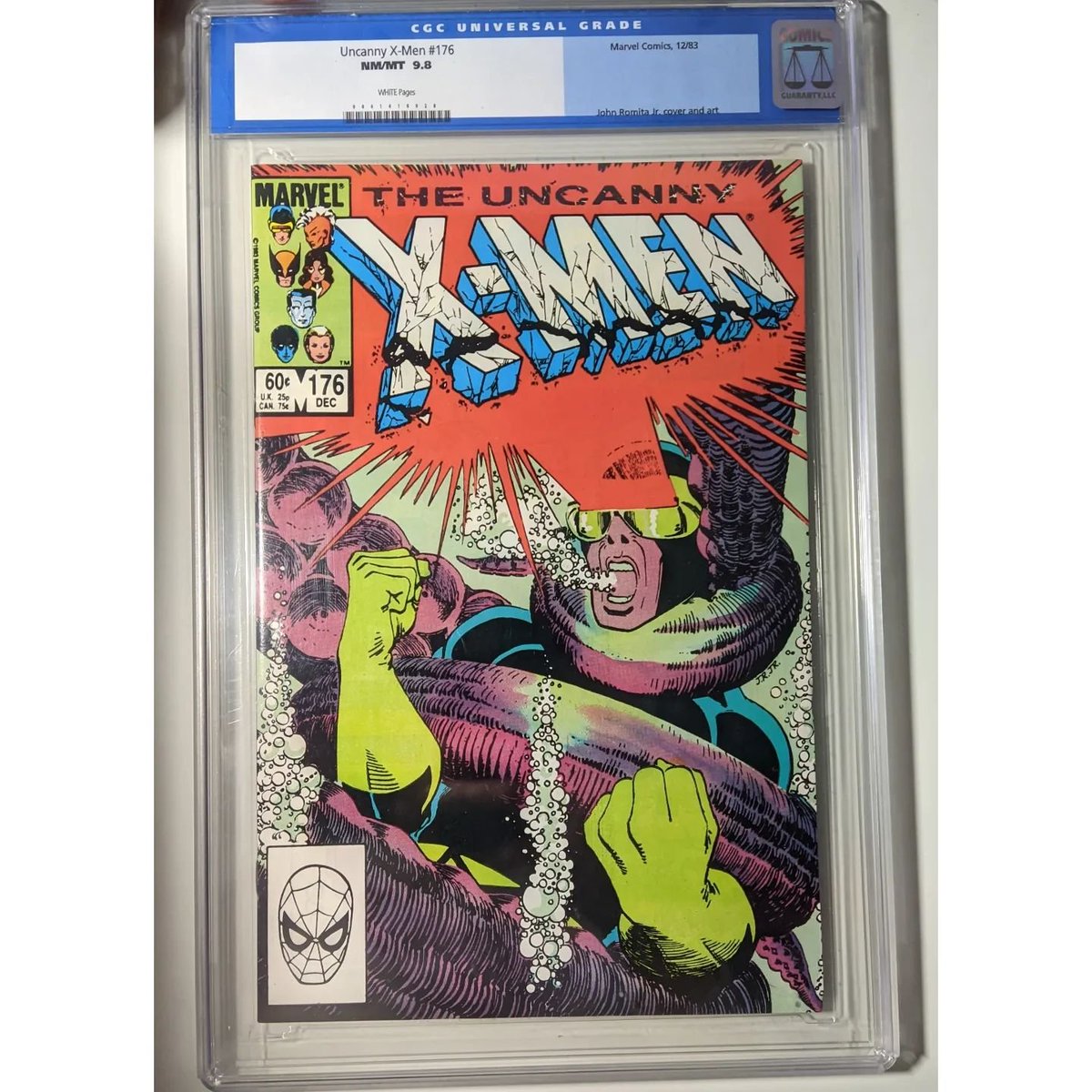 MyComicLab1's tweet photo. Mi primer #encapsulado con un 9.8 de la Bronze Age que a su vez también es el primer #CGC de la primera generación que tengo. Como os he comentado, no soy muy de plásticos, pero me hacía ilusión tener un comic casi inmaculado de esta époc 😅 https://t.co/wZgLnBmQnN
