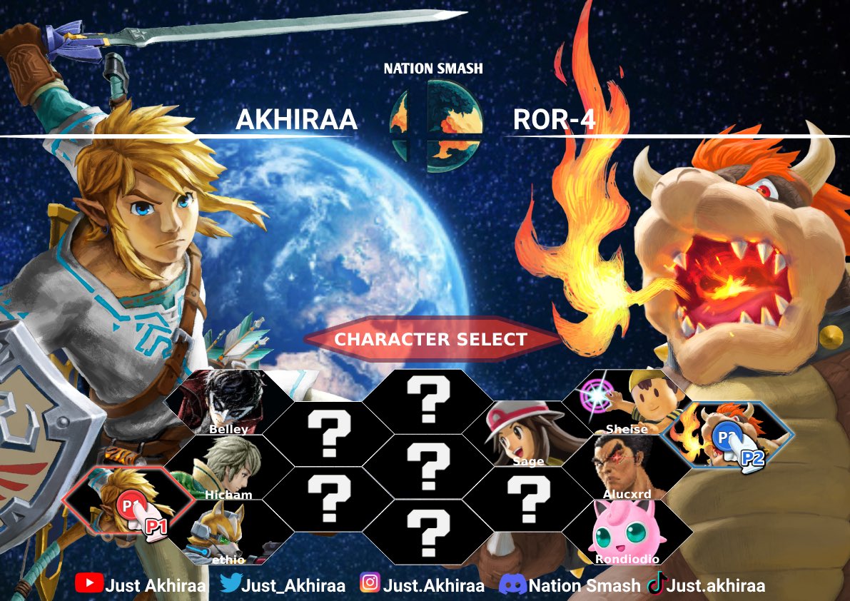 just_Akhiraa's tweet photo. Roster de la team, on est chill et on ne cherche pas la merde, mais on veut tout casser. #NationSmash
Merci @ShyDark4 pour le roster https://t.co/Bp0NpdPnW9