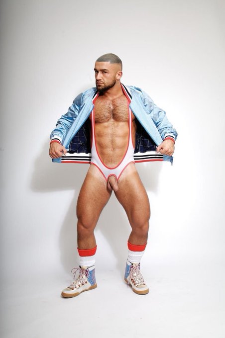 ?IN HIS OWN WORDS: @SagatFrancois 
"Firemen, policemen, all these extremely masculine men that in a way