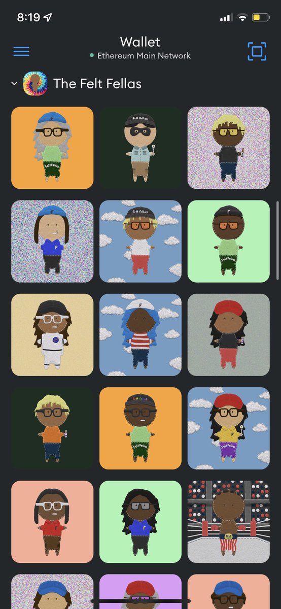 I am now the #1 holder of <a href="/FeltFellas/">Felt Fellas / 29 Fellas Left to Mint</a>  feels good 😁 hope your staying safe out there on the road nick we miss you!