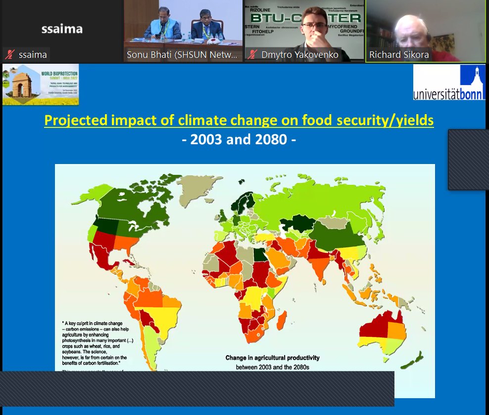 WBForum_'s tweet photo. Our Speaker Prof. Richard A. Sikora is Speaking Virtually on Root-health improvement through biological management of soil-borne nematodes and diseases at World Bioprotection Summit India 2022
#wbf #wbfsummit #bioprotection #biocontrol #biosummit22 #biopesticideRR #technology https://t.co/v0KjbouXFX
