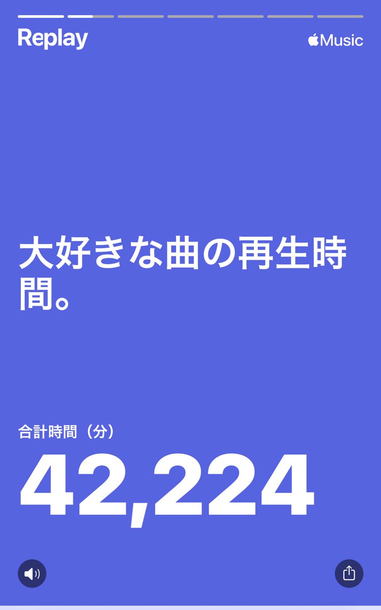 Niip86FKa's tweet photo. AppleMusicやつ、数字に運命感じた笑笑 https://t.co/B7VcOeTRUC