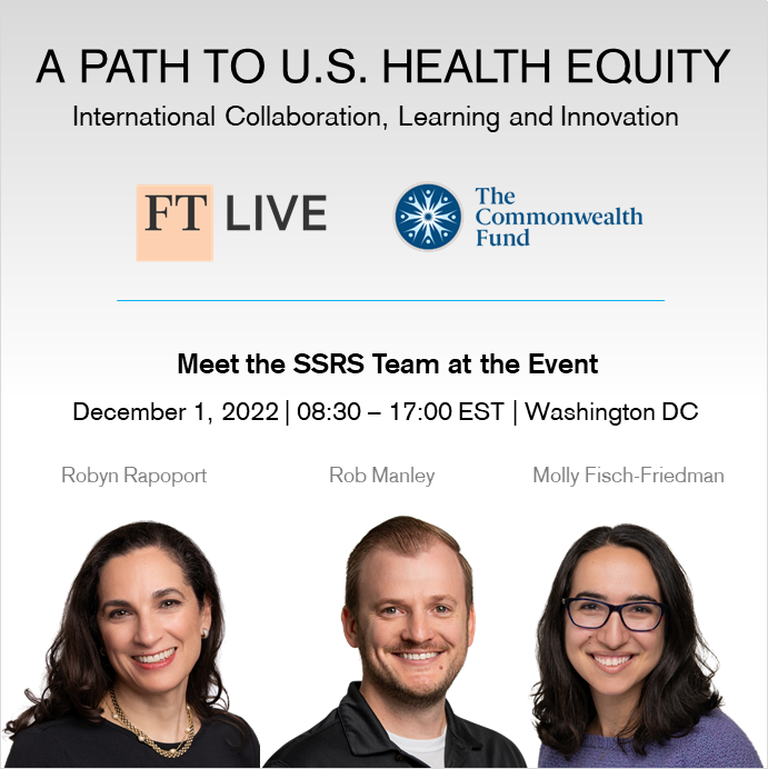 SSRS (@ssrs_research) on Twitter photo TODAY <a href="/ftlive/">Financial Times Live</a> in partnership with <a href="/commonwealthfnd/">Commonwealth Fund</a> are hosting this international conference for policy officials & leaders responsible for advancing health equity & meeting the demands of patients. Meet our team there!
Learn more: pathtohealthequity.live.ft.com/home
#PathToHealthEquity TODAY <a href="/ftlive/">Financial Times Live</a> in partnership with <a href="/commonwealthfnd/">Commonwealth Fund</a> are hosting this international conference for policy officials & leaders responsible for advancing health equity & meeting the demands of patients. Meet our team there!
Learn more: pathtohealthequity.live.ft.com/home
#PathToHealthEquity