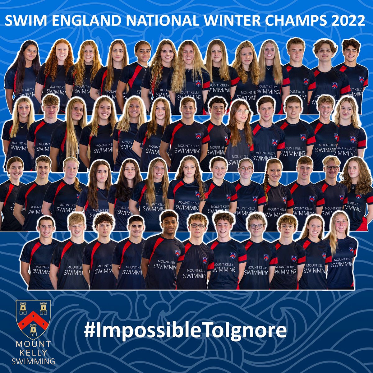 MountKellySwim's tweet photo. Swim England National Winter Champs ๐ด๓ ง๓ ข๓ ฅ๓ ฎ๓ ง๓ ฟ
Best of luck to the 48 swimmers travelling to Sheffield to compete in the first home nation event of the month. Looking forward to bringing the MK spirit to Ponds Forge once moreโฆ
#ImpossibleToIgnore #BringTheVibe #ThisTeamCan https://t.co/Kh1YsOlLAP