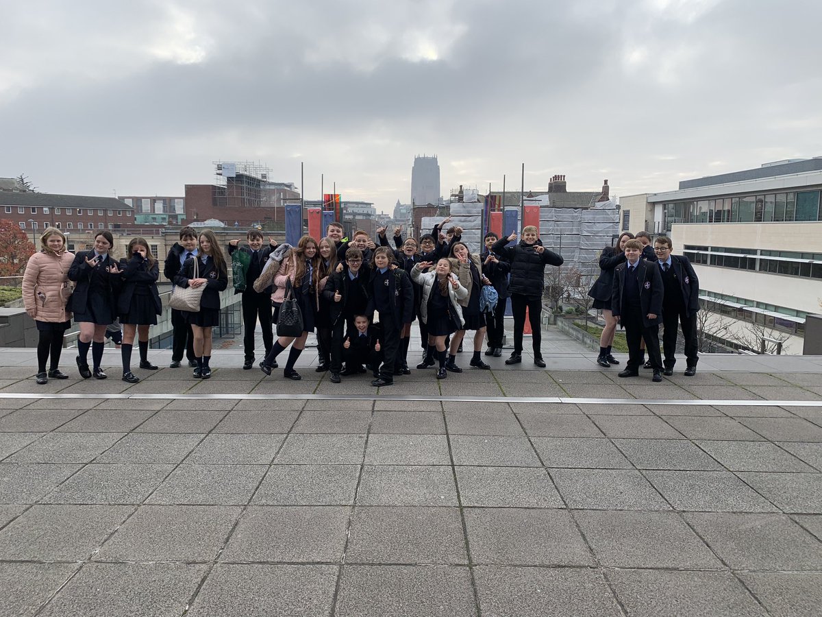 7S enjoying faith in our city experience! @All_Saints_CHS