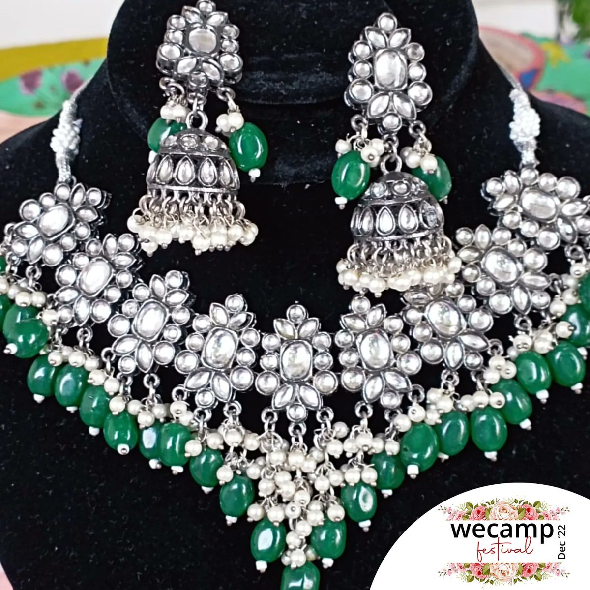 wecamp_pk's tweet image. gulnihaljewels is a stop you should definitely make if you're looking for beautiful jewelery!
 
The wecamp festival brings you two days of fun!

Date: 10-11th December 2022
Time: 12pm - 10pm 
Venue: PNCA,  Islamabad

#wecamp #wecampfestival  #Takeyourfirststep #WomenofWecamp