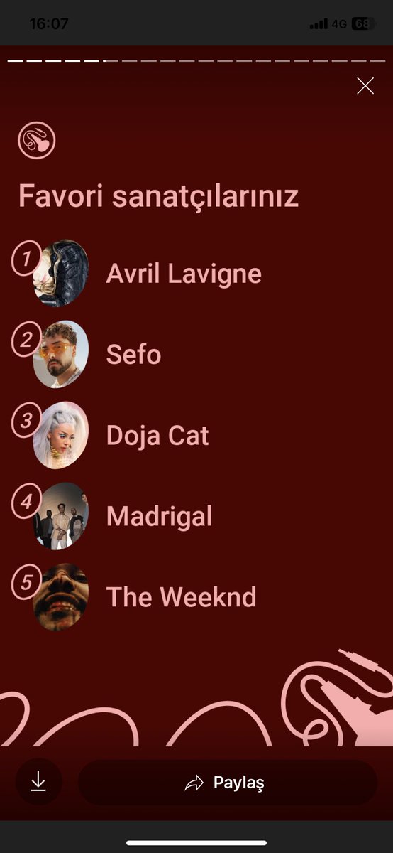 volkancircir's tweet photo. Var bi Avril hayalimiz #YouTubeMusicRecap https://t.co/qIaNIBMWeP