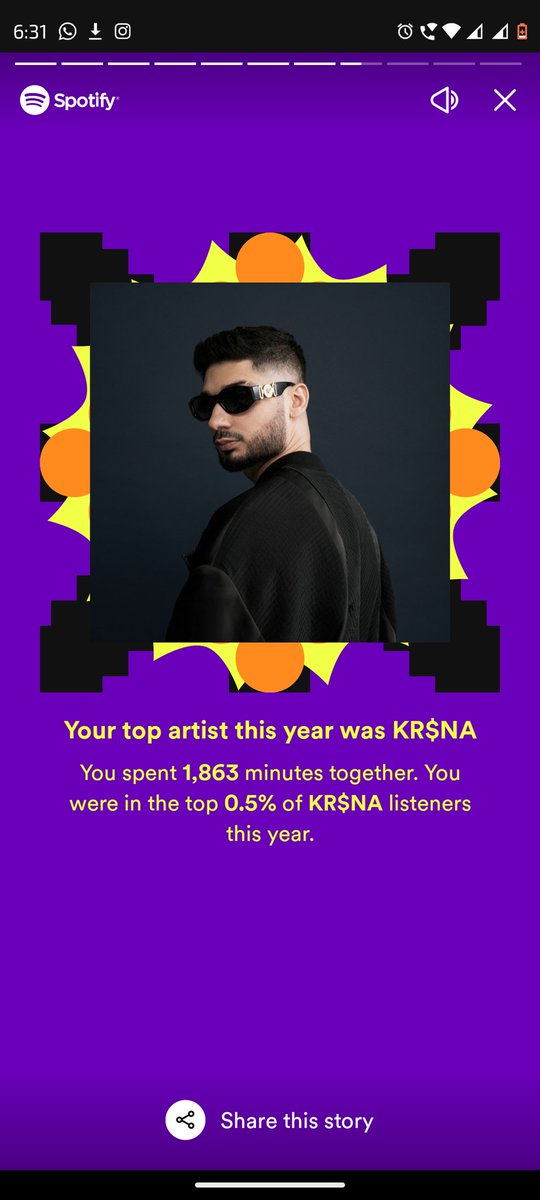 Ark4530's tweet photo. My top artist of 2022
@realkrsna
. Who was yours? #SpotifyWrapped 
https://t.co/BDwdEzOqQP https://t.co/uPQ50ZpJPD