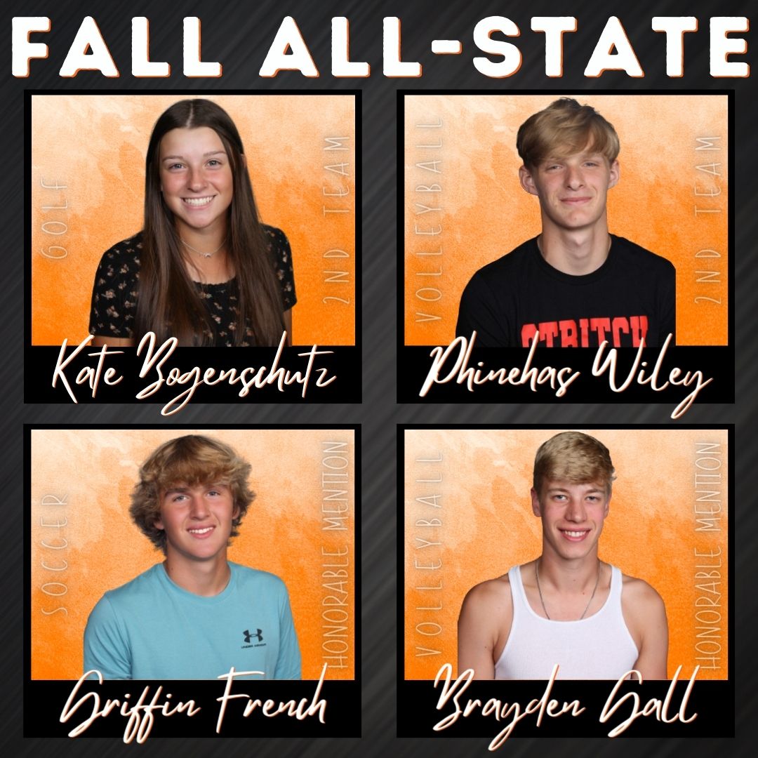 jhannam44's tweet photo. Congratulations to Kate, Phinehas, Griffin, and Brayden from our fall athletics season for receiving All-State recognition! #pridechs https://t.co/42SID4H1Xo