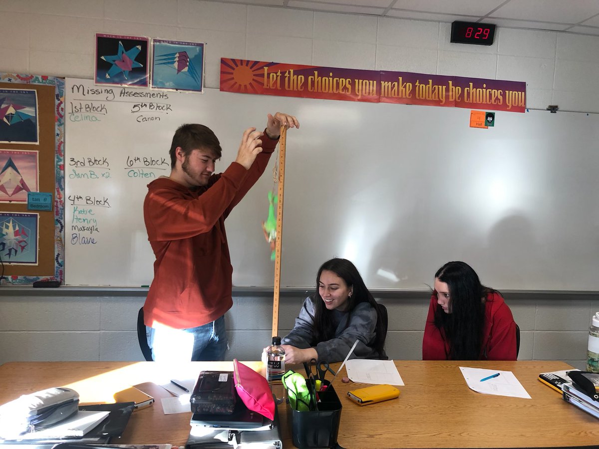 sullivaneagles's tweet image. Mrs. Rochleau&apos;s College Algebra Barbie Bungee using linear regression!  #makingmathreal