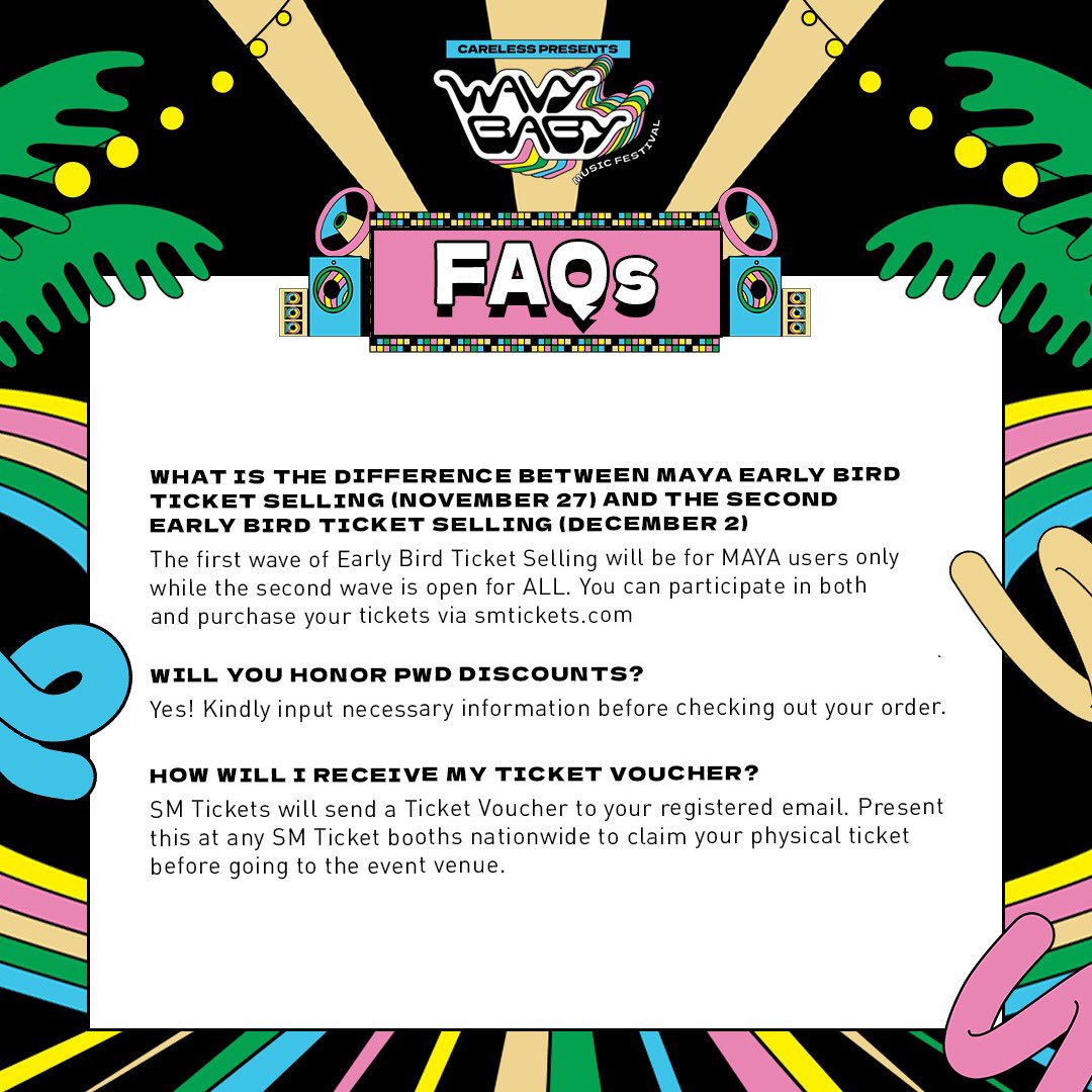 WavyBabyFest's tweet photo. Got questions? We have answers here👇

#WavyBabyFestival 🌊👶 https://t.co/aKcjVBwgEL