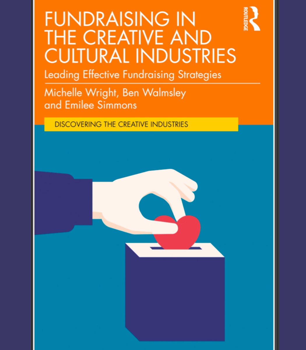 'Fundraising in the Creative and Cultural Industries' by <a href="/MWCause4/">Michelle Wright</a>, <a href="/BenWalmsley/">Ben Walmsley</a> &amp; <a href="/dremilee/">Emilee L Simmons</a> is now available! 🎉

Congratulations to all involved – a fantastic achievement. 
 
routledge.com/9780367175580