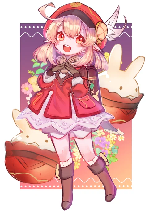 きあぴからバトン頂きもいた～イラスト悩んだけどこれかな～!!ミスあるけど…!!  