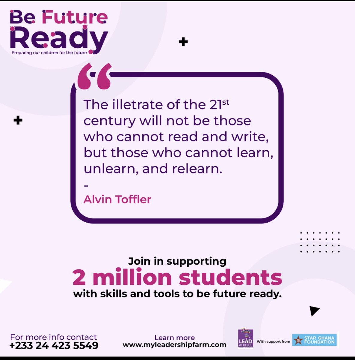LeadAfrique's tweet photo. #Givehopeachance#Reshapingourminds#Repurposingourenergies #liivethefutureinthepresent #redefininglearningstrategies #leadafrique #UnitedNations#unicef#GlobalGoals
#TransformingEducation #UNGA#leadafrique#futureready
#WASCCE https://t.co/rNvFcvyXcV